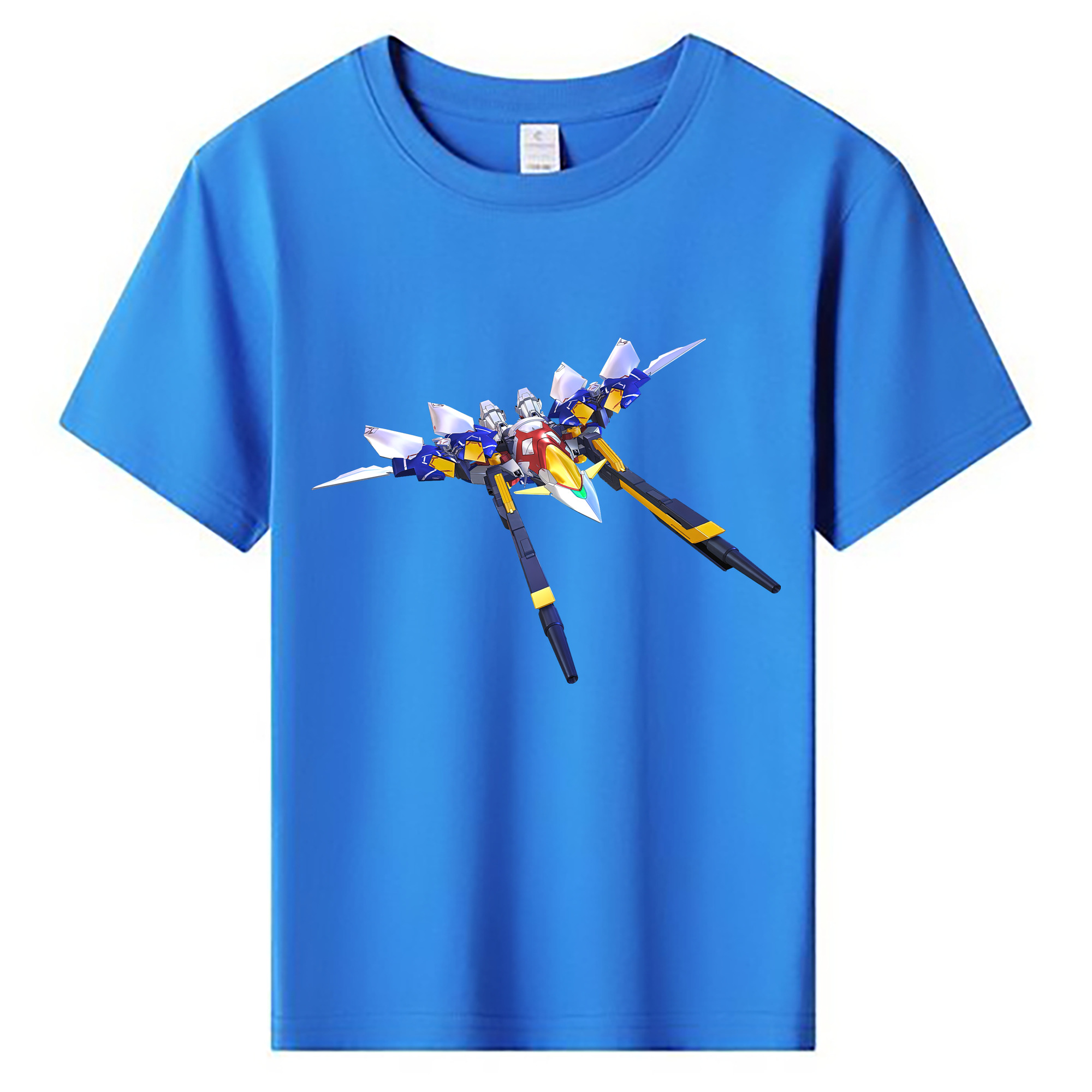 （画像用） 機動戦士ガンダム Mobile Suit Gundam 綿100％キッズTシャツ（フロントプリント）